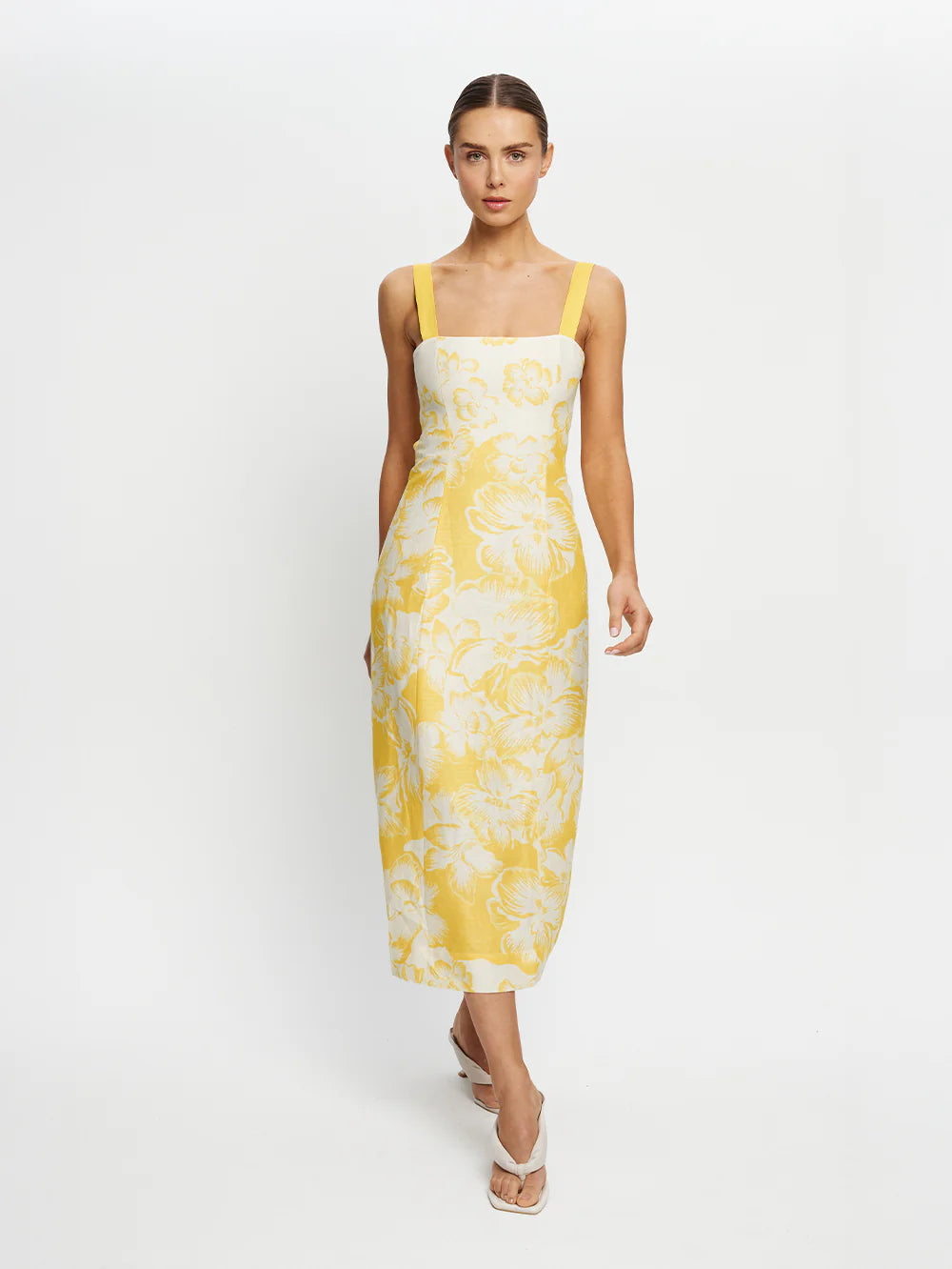 Soraya Tie Back Midi Dress