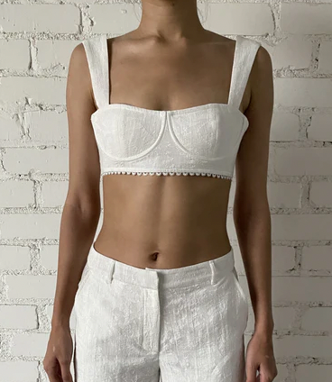 Ilara White Bandeau