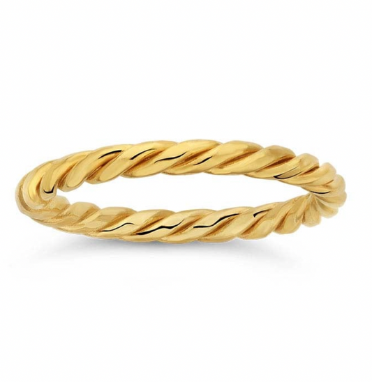 Double Twisted 14/20 Ring