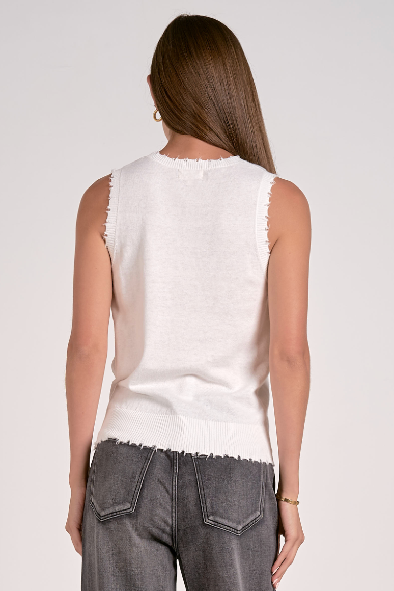 Crewneck Sleeveless Tank