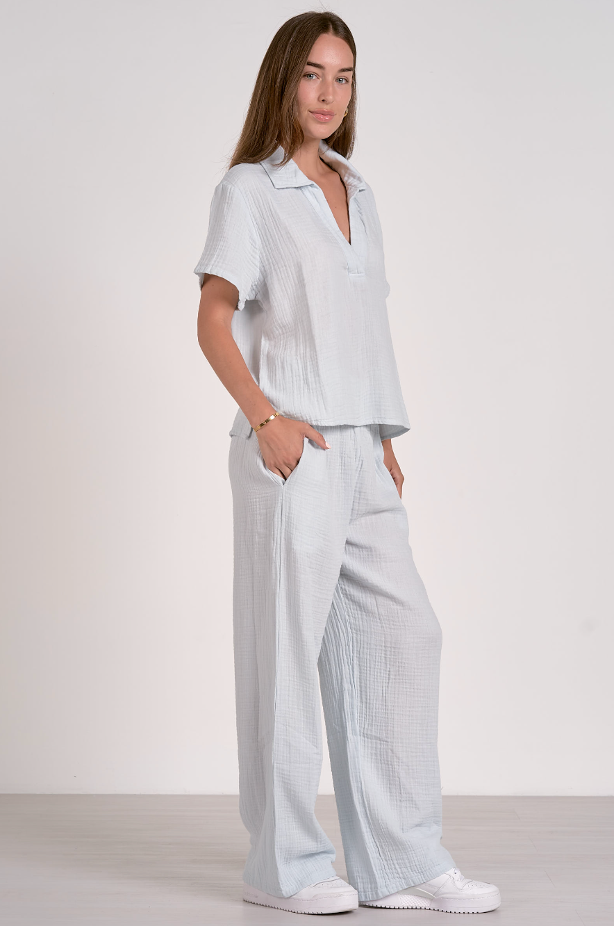 Light Blue Collared Shirt