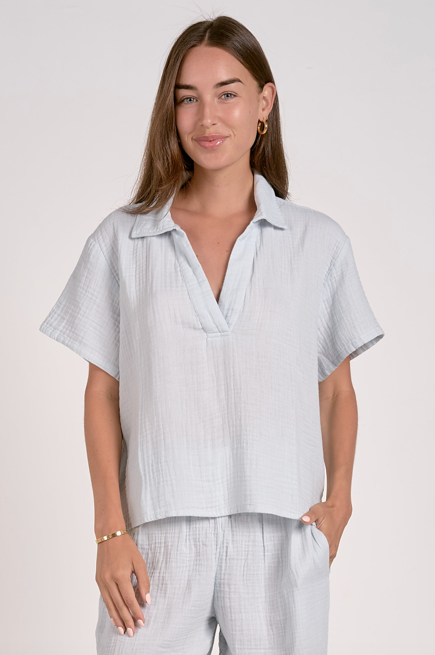 Light Blue Collared Shirt