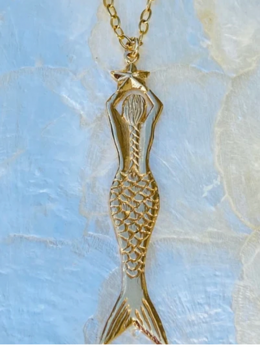 Lady of the Sea Mermaid Necklace