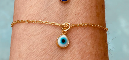 Tiny Evil Eye Bracelet