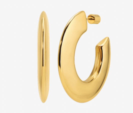 Rosalia Gold Hoop Earrings