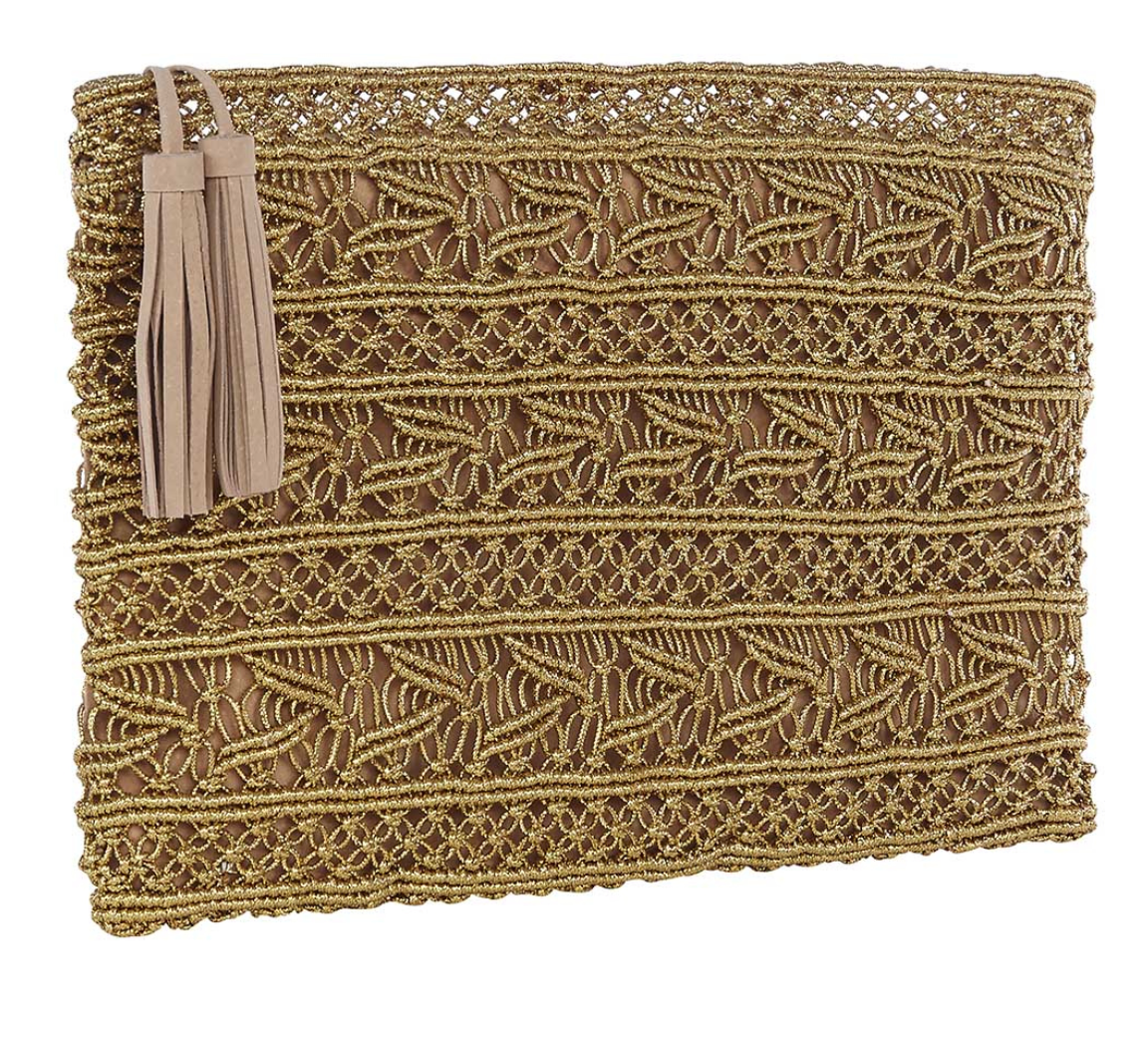 Cairo Gold Clutch
