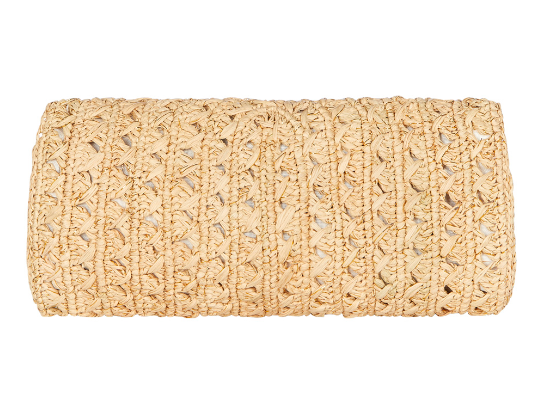 Donisa Natural/Gold Clutch