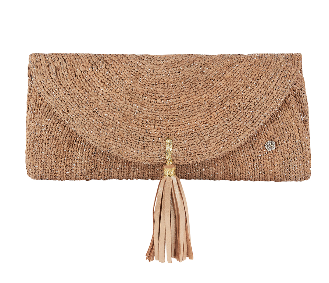 Islamora Lux - Reed/Silver Clutch