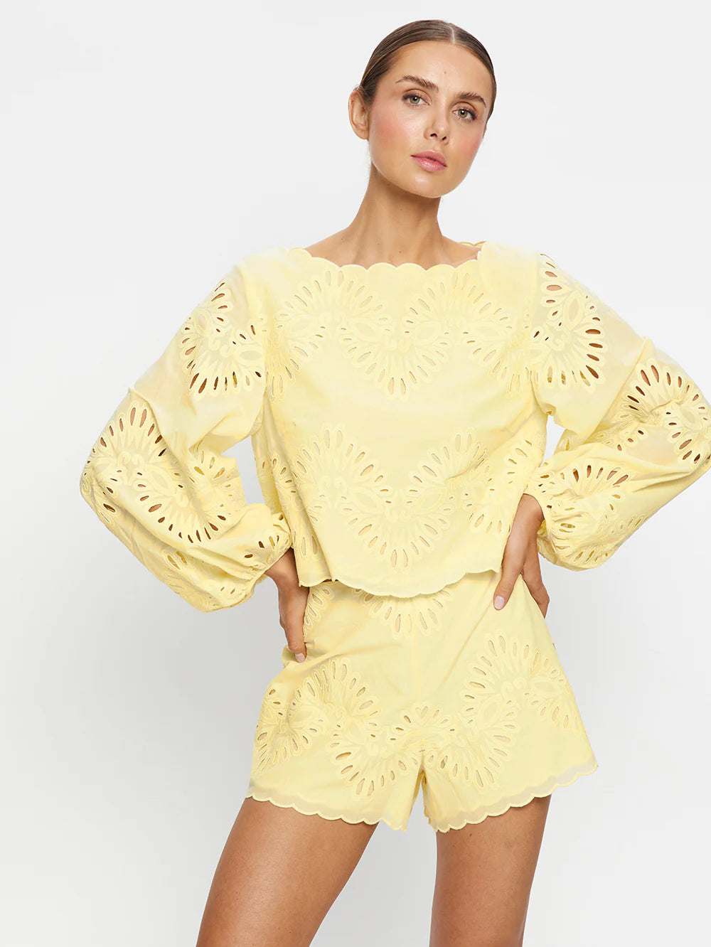 Danielle Butter Top