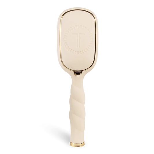 Teleties Detangler Hair Brush for Medium Hair – Tan - Full Size