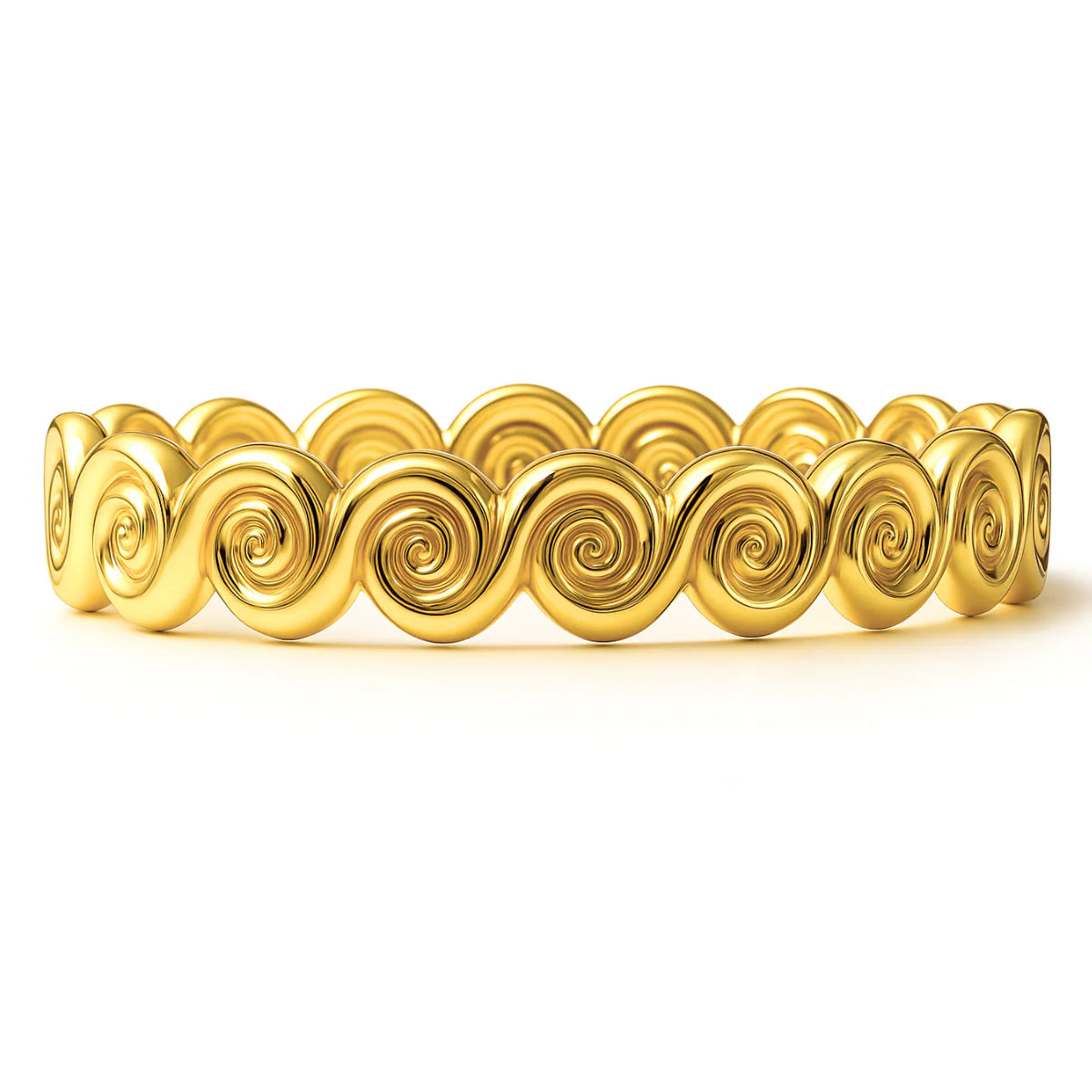 Chrishell Shell Bangle Bracelet