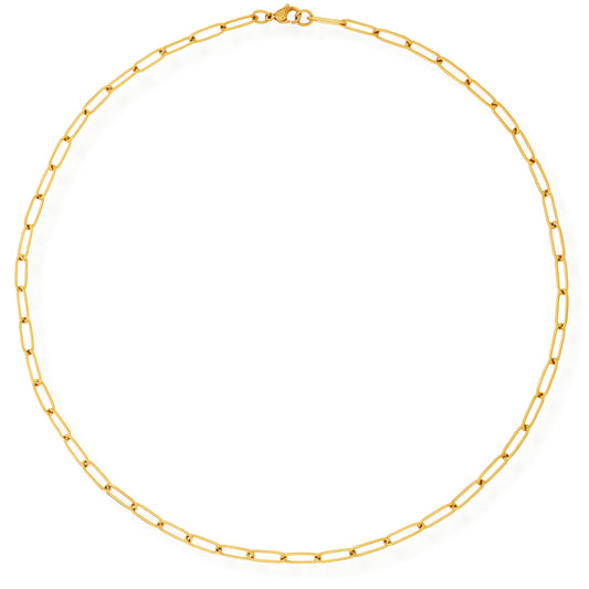 Jayden Paperclip Chain Necklace