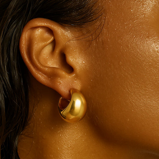 Kane Dome Drop Earring