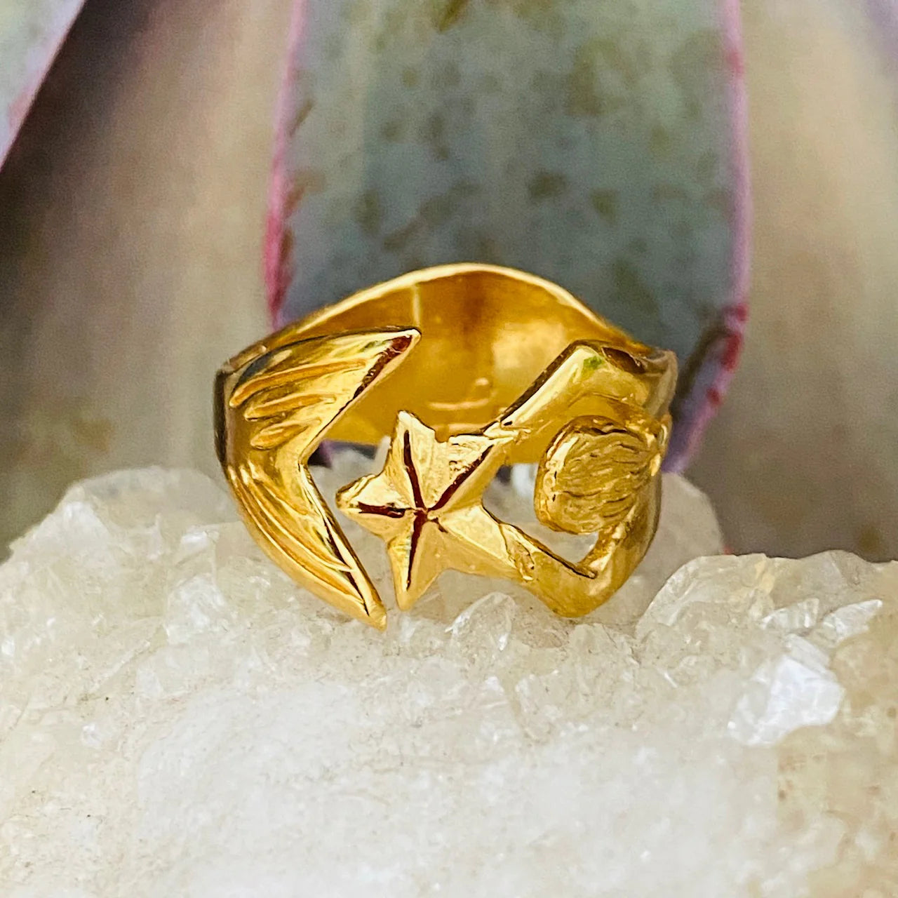 She’s My Lady Adjustable Mermaid Ring