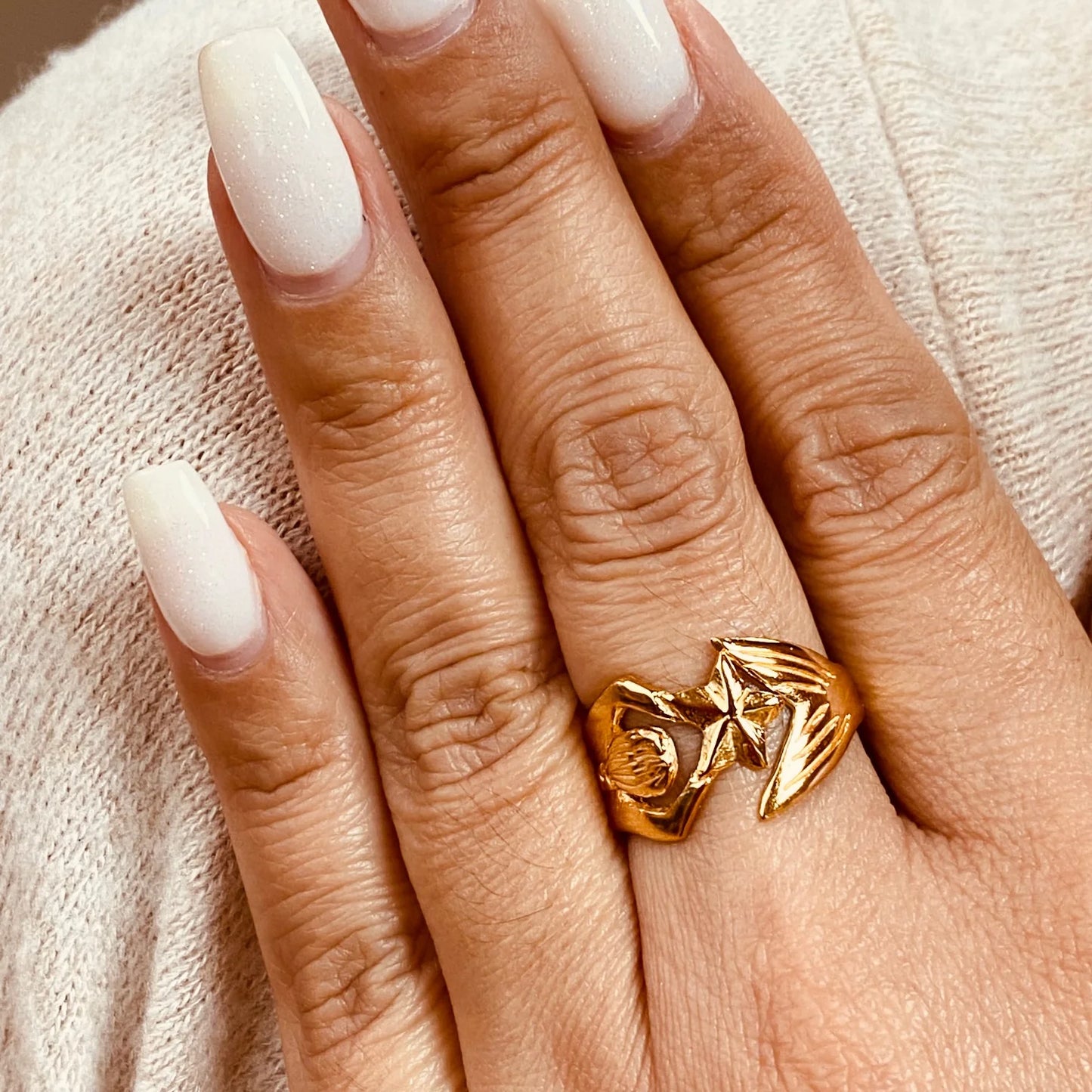 She’s My Lady Adjustable Mermaid Ring